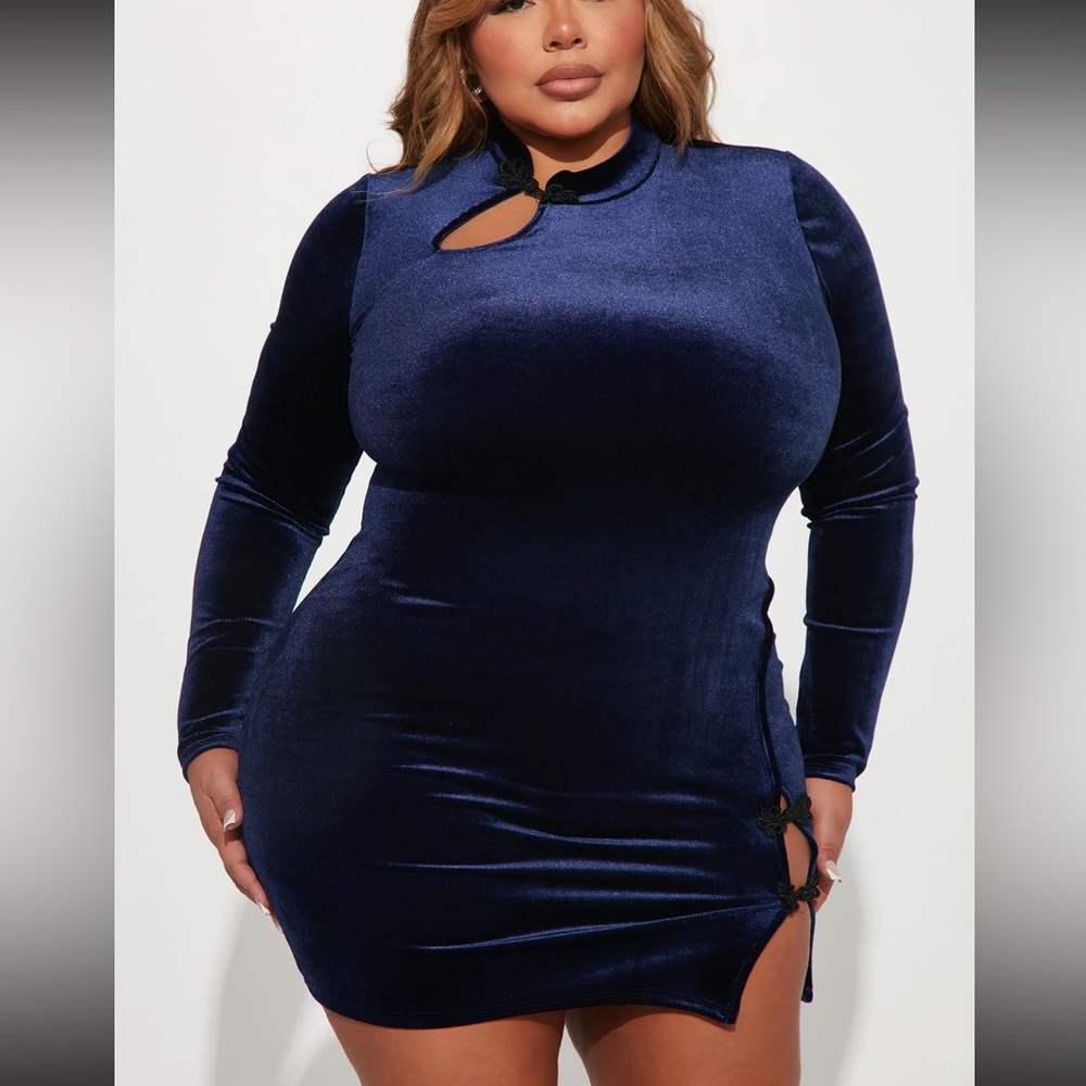 Velvet Mini Dress